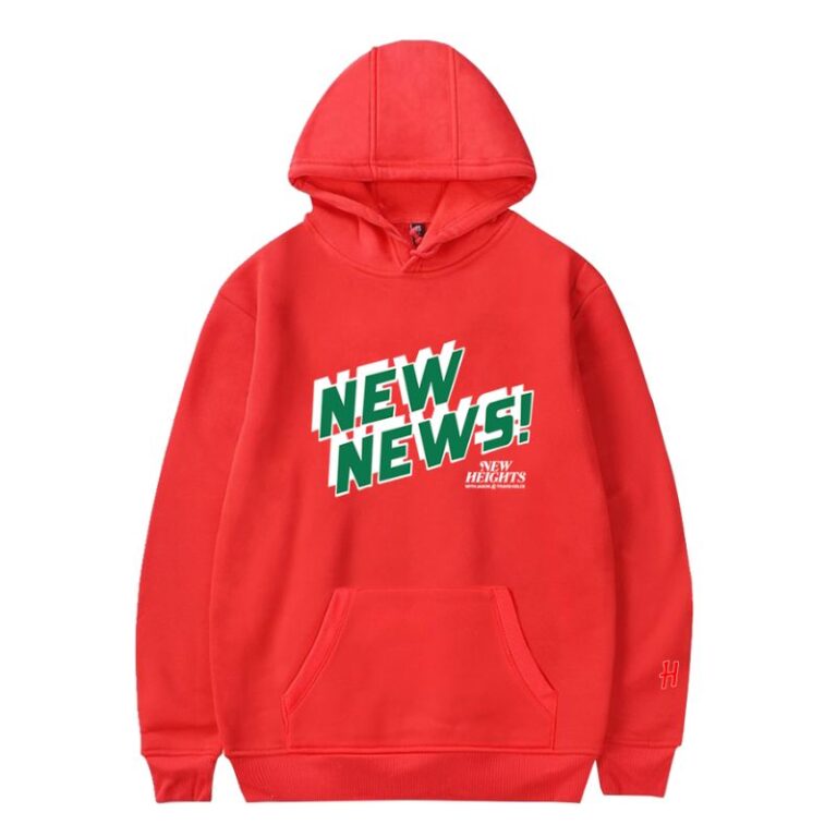 New Heights New News Hoodie Red