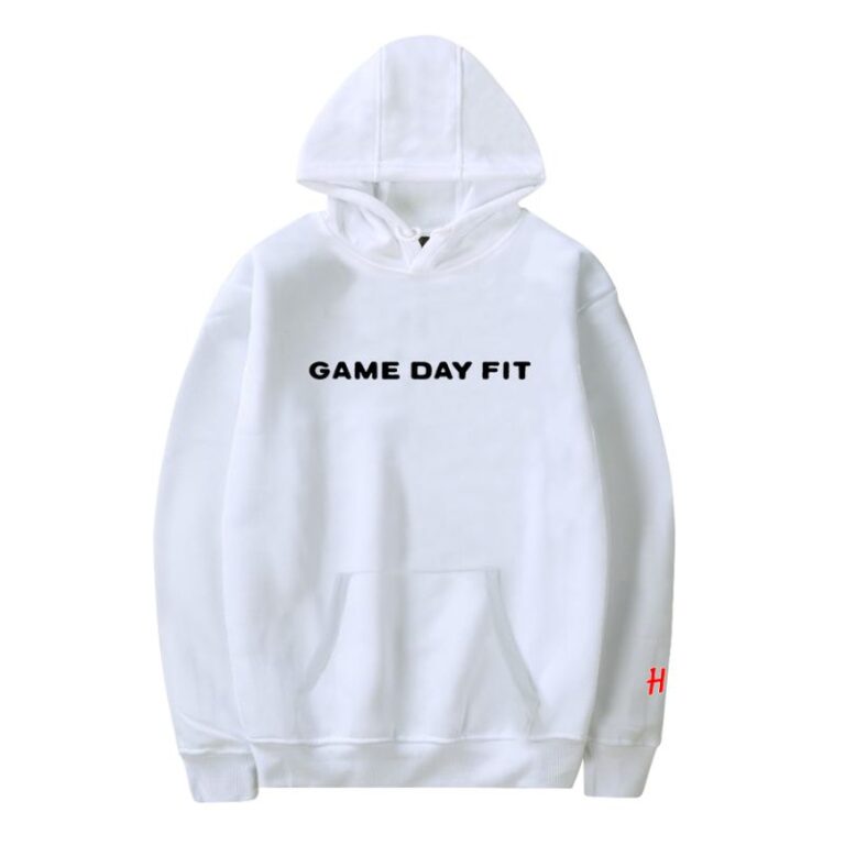 Game Day Fit Hoodie White