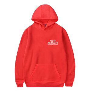 New Heights Logo Hoodie Red