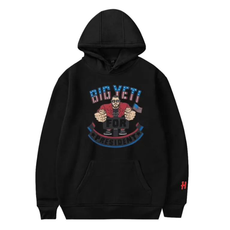 Big Yeti For President Hoodie-New Heights Hoodies